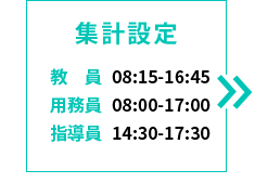 職務ごとに集計設定。毎月の集計は自動計算。