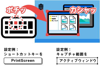 ショートカットを設定して作業効率アップ