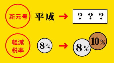 新元号・軽減税率に対応