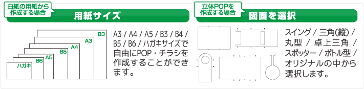 用紙サイズ例