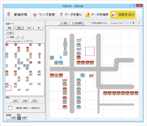 地図作成画面