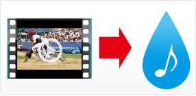 動画の音楽だけ保存