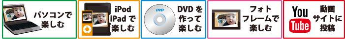 様々な端末で楽しめる