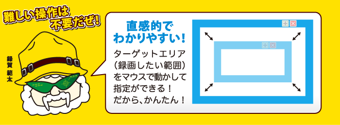 直感的で分かりやすい！