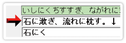 漢字読み仮名表示